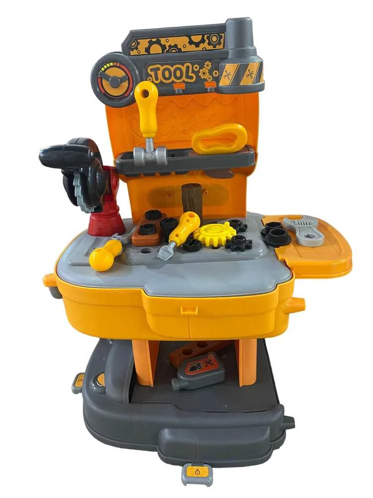 None Nežinomas Žaislinis meistro įrankių rinkinys School Bag-Tool Engineer 8023p