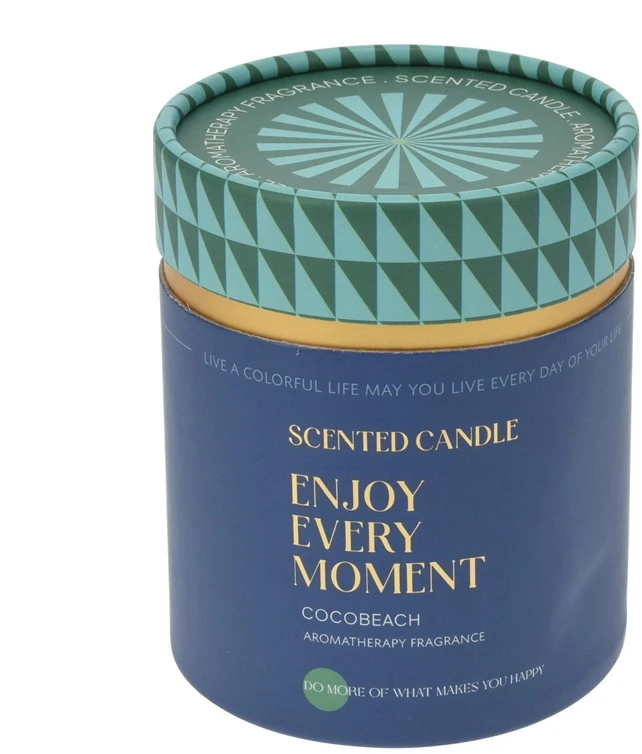 None SCENTED CANDLE IN A GLASS JAR 4 DIFF SCE
