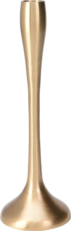 None Candle holder A98810550. aliuminio. 26 cm. auksinis col.