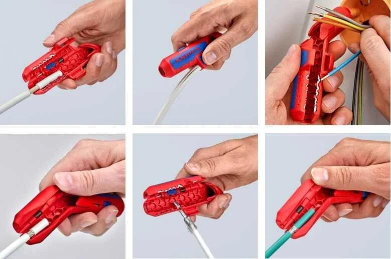 Universalus nuizoliavimo įrankis KNIPEX ErgoStrip