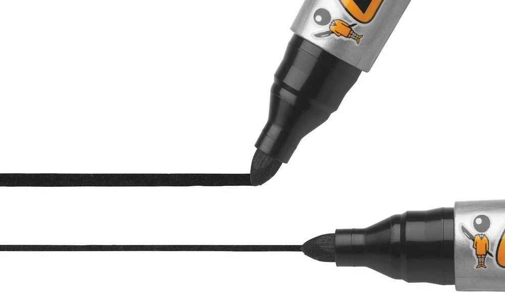 Bic Permanentinis žymeklis Eco 2000 2-5 mm, juodas, 1 vnt. 000095