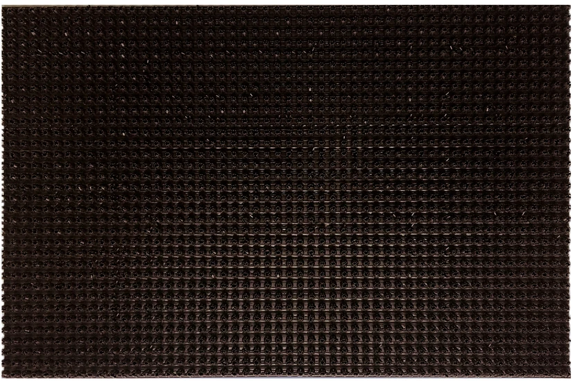 Novo Tech Durų kilimėlis Easy turf, ruda sp., 40 cm x 60 cm x 1.2 cm