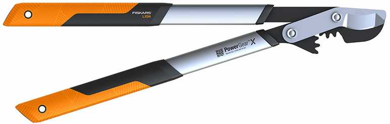 Fiskars PowerGear X sodo žirklės prasilenkiančiais ašmenimis LX94, M (1020187)