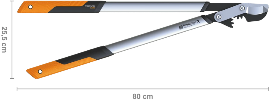 Fiskars PowerGear™ X šakų žirklės prasilenkiančiais ašmenimis L LX98, 1020188