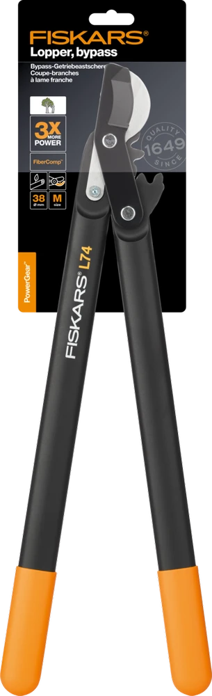Fiskars PowerGear Lopper aplinkkelis, kablio galvutė (M) L74