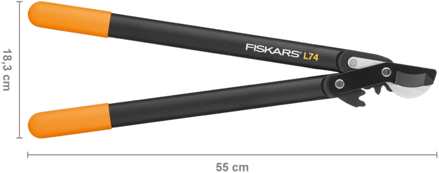 Fiskars PowerGear Lopper aplinkkelis, kablio galvutė (M) L74