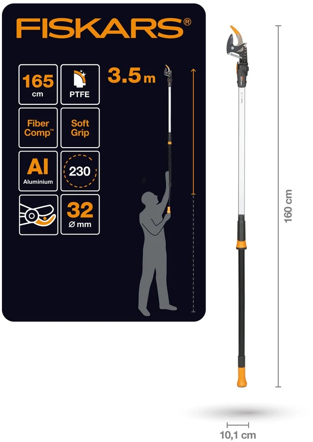 Fiskars Šakų genėtuvas UPX82