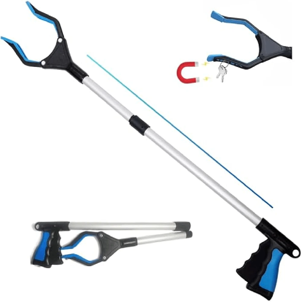 Lazdelė - Griebtuvas KASMAN Picker Daiktams Pakelti, 83cm, Mėlyna