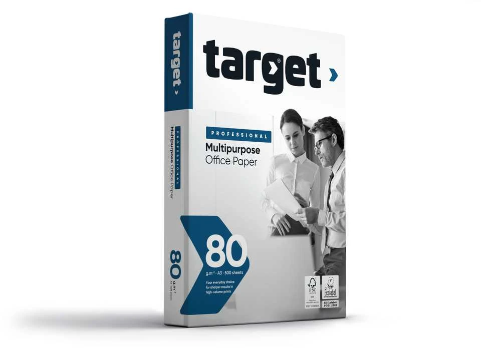 Nežinomas Biuro kopijavimo popierius TARGET Professional, A4, 80gsm, 500 lapų