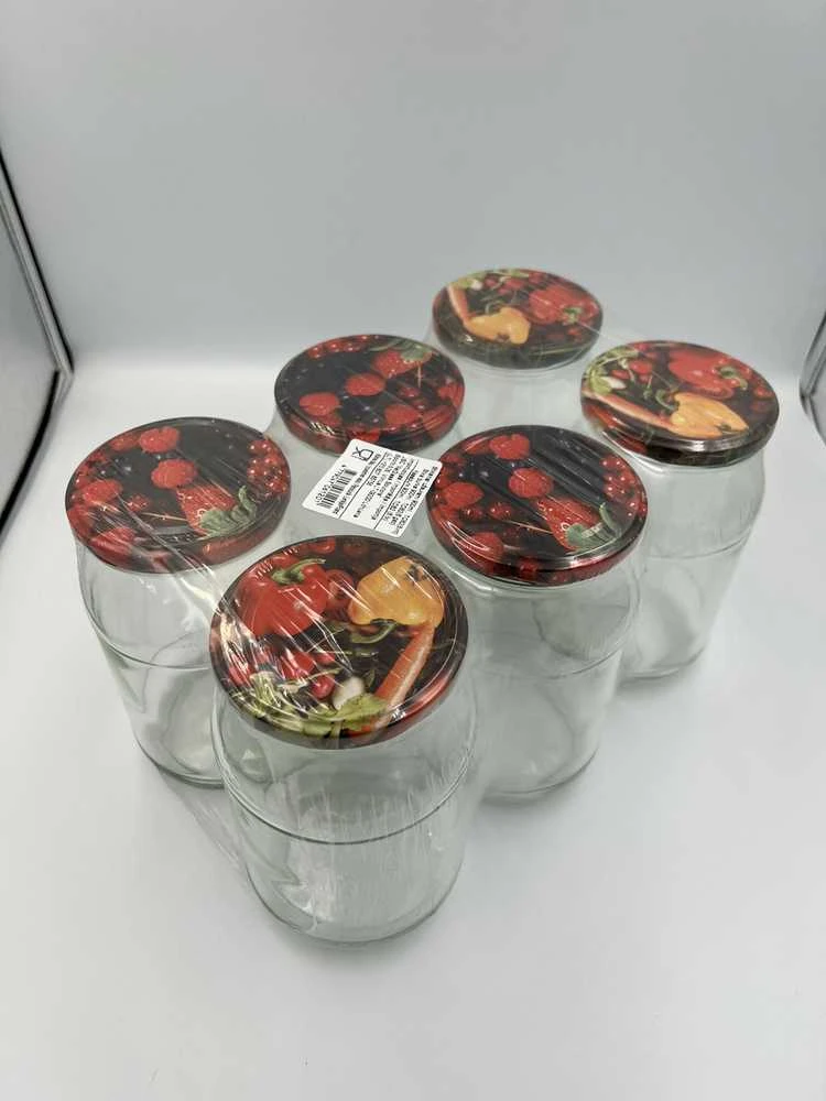 Okko „Memorysolution“ stiklainis 720 ml su dangteliu 82 mm, 6 vnt.