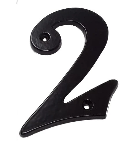 Okko JetWorld NUMBER 2 GB-2531_2 105X65MM Juodas