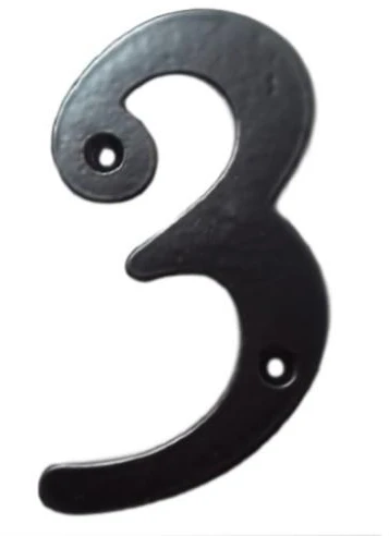 Okko 3 numeris GB-2531_3, 105×65 mm, juodas