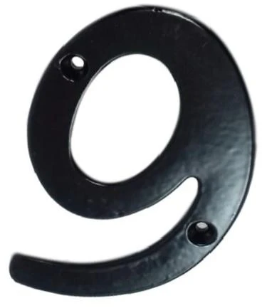Okko 9 numeris GB-2531_9, 105×65 mm, juodas