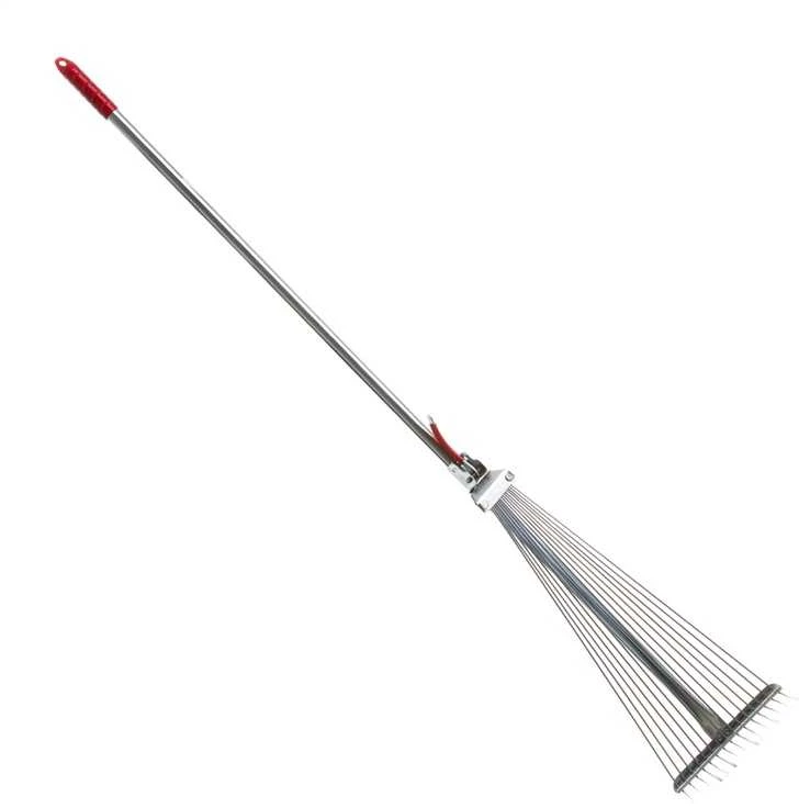 Okko Vėduoklinis vielinis grėblys metaliniu kotu HG1191