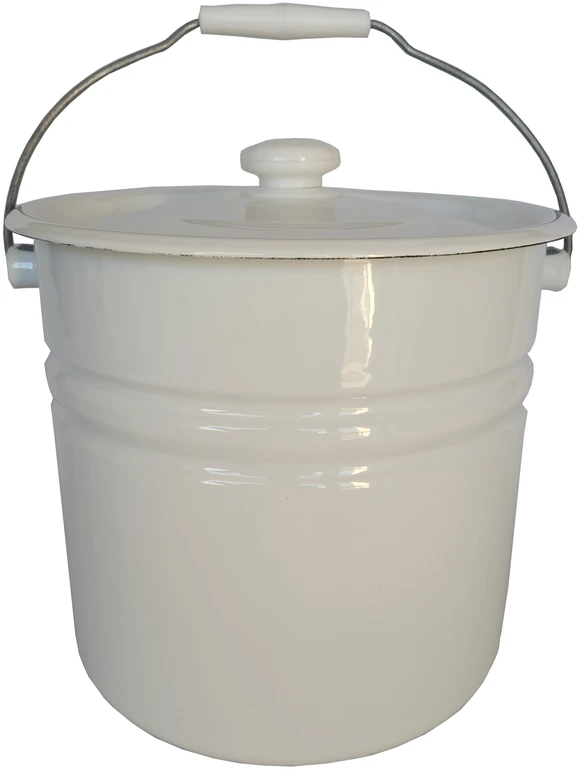 Okko Cedrus BUCKET WITH LID ENAMELED 12L