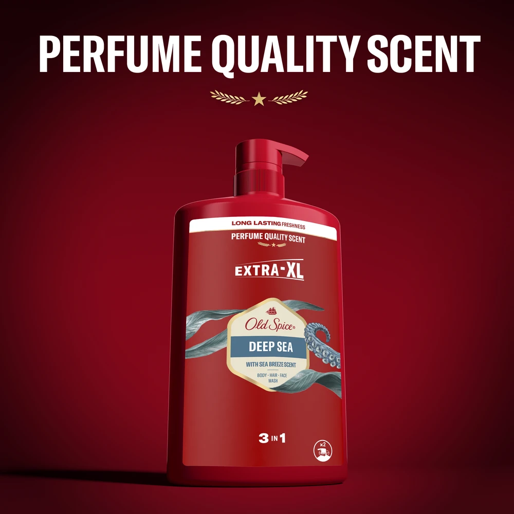 Old Spice Deep Sea Dušo želė dušo želė vyrams, 1000 ml