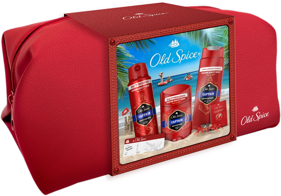 Old Spice Old_Spice KŪNO PRIEŽ RINK OLDSPICE CAPTAIN SU KOSM