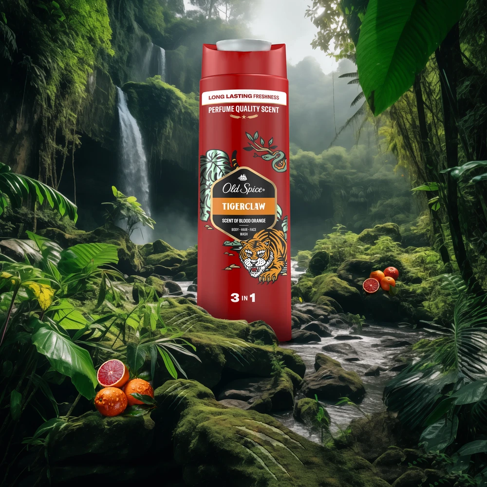 Old Spice Tigerclaw Dušo želė