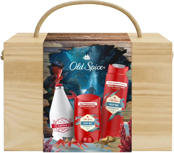 Old Spice Treasure Chest Dovanų Rinkinys