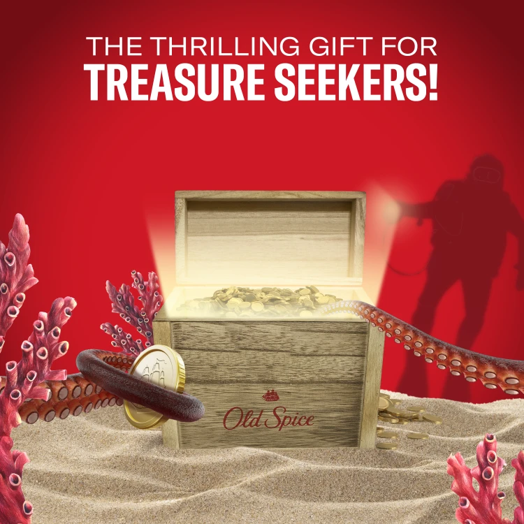 Old Spice Treasure Chest Dovanų Rinkinys