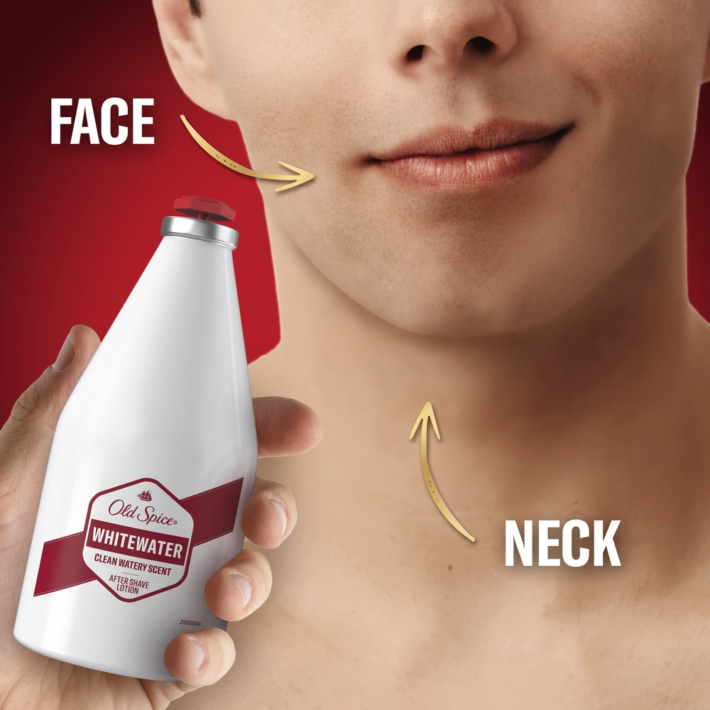 Losjonas po skutimosi OLD SPICE Baltas Vanduo, 100 ml