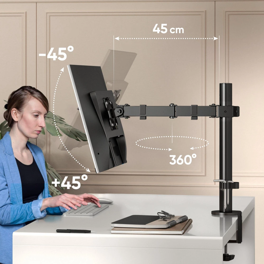 Onkron Laikiklis na monitorius 13'' - 34'' D121E-B