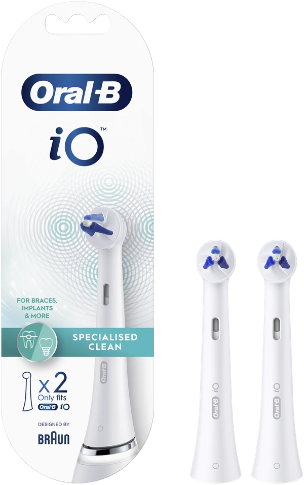 Dantų šepetėlio antgaliai Oral-B iO Specialised Clean EB2