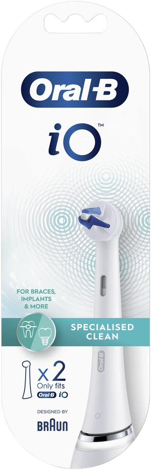 Dantų šepetėlio antgaliai Oral-B iO Specialised Clean EB2