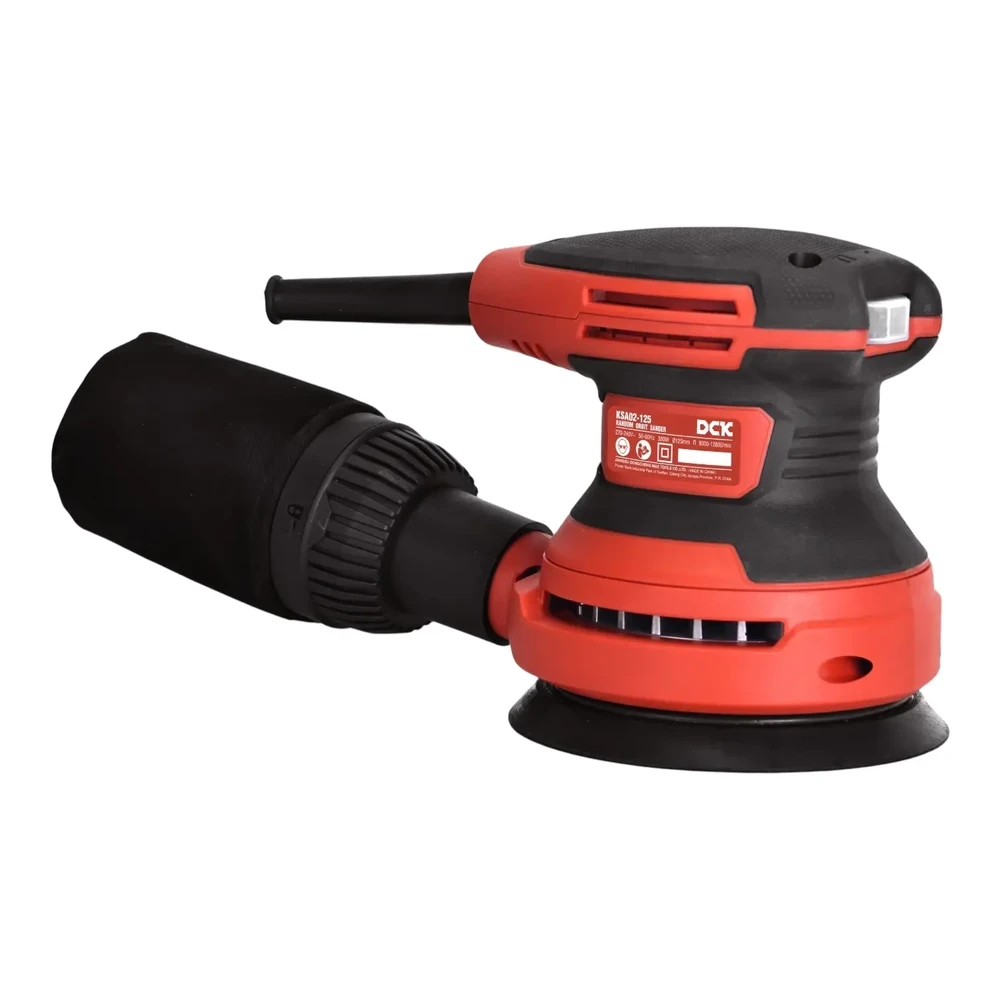 Elektrinis ekscentrinis šlifuoklis 125mm, 380W, KSA02-125, DCK