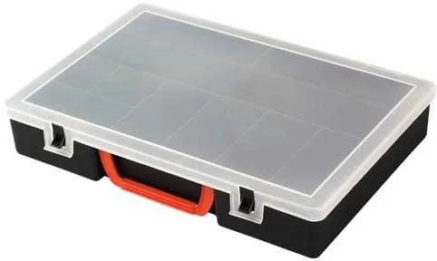 Dėžė Patrol Organizer 350 iš PVC | juoda (34,5 x 24,5 x 6 cm)