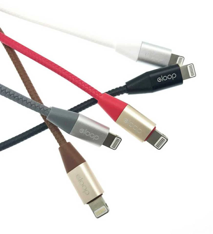 Orsen Juodas Lightning laidas 2,1 A, 1,2 m