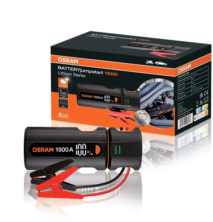 Osram PRIETAISAS AUTO UŽVESTI 1500A 12V
