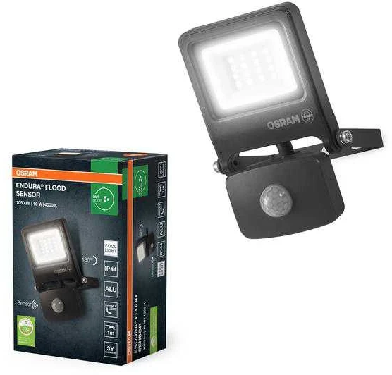 Osram Lauko prožektorius LED SENS 10W 1050LM 4000K
