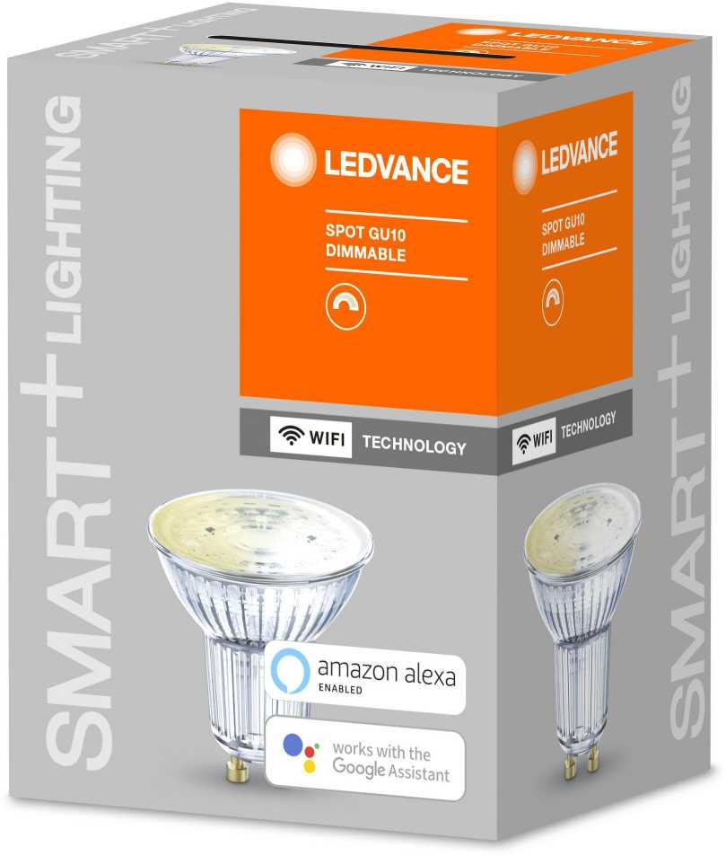 Osram Smart Išmanioji lemputė Ledvance LED, PAR16, šiltai balta, GU10, 5 W, 350 lm