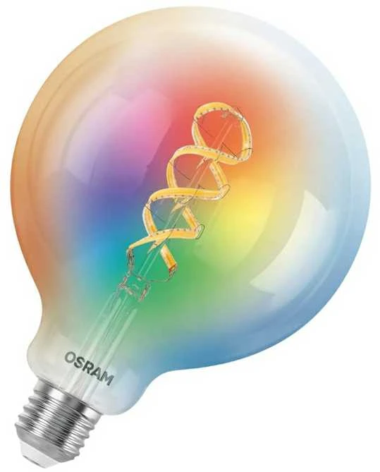 Osram LED LEMPUTĖ SMART+ E27 G125 RGBW FL 4.5W