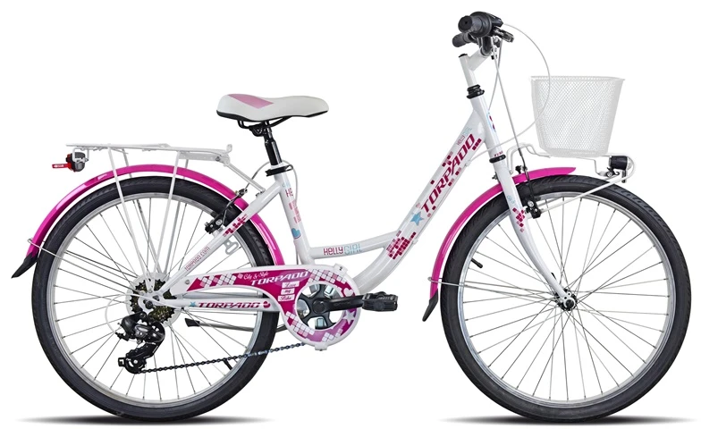 Outliner Bicycle DVIRATIS MTB 24 18G MERGAIČIŲ PLIENINIS