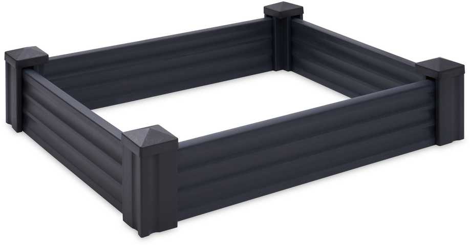 Garden Cente RAISED BED PLASTIC 80CM DARK Pilkas