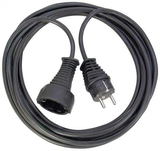 Brennenstuhl ilgiklis CEE 7/7, CEE 7/4 (Schuko), 5m , juodas 1165440 / DEL-118J