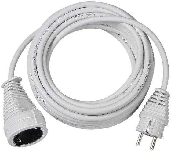 Brennenstuhl ilgiklis CEE 7/7, CEE 7/4 (Schuko), 5m baltas1168440 / DEL-118I