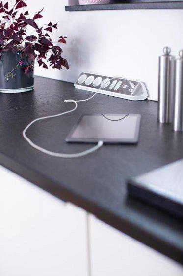 Buitinis ilgintuvas BRENNENSTUHL, 6 vietų, 2 USB, 2 m