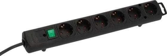 Buitinis ilgintuvas Brennenstuhl COMFORT LINE, 3 x 1,5 mm², 2 m, 6 lizdų