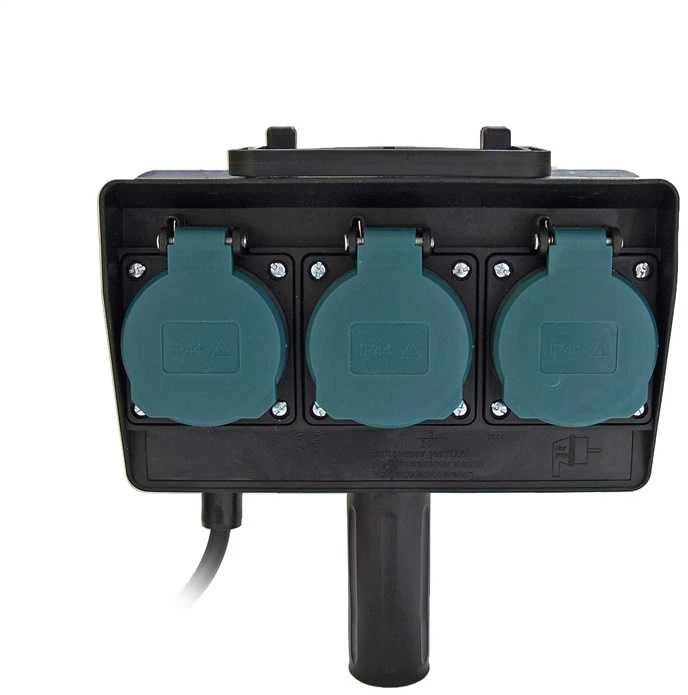 „Electraline 01663“ sodo lizdas 3P 1,5 m