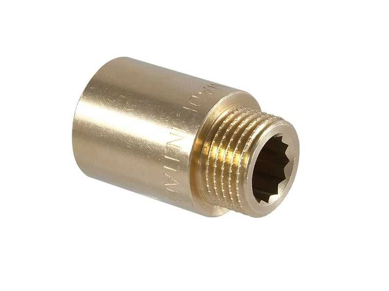 Tdm Brass Tdm_Brass Ilgintuvas 110, 20 mm ilgio, ½", vidinis/išorinis sriegiai