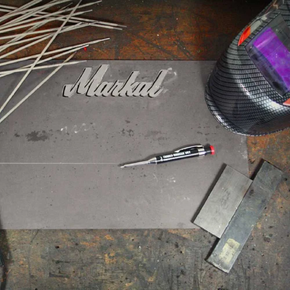 Trades-Marker Dry metalinis pieštukas su grafitine šerdelė Markal