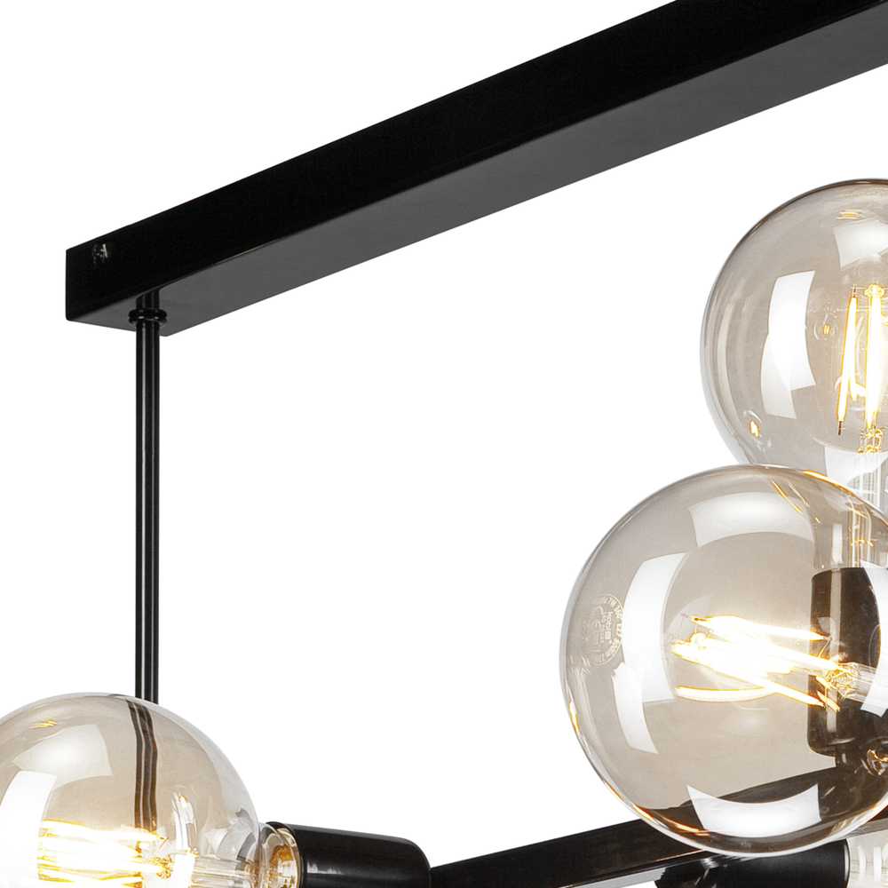 Lubinis šviestuvas Domoletti CEILING LIGHT ANARI LM-8.146 8XE27 Juodas