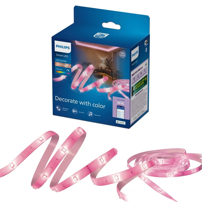 Philips RGB LED strip 4M. 6.5W/M. IP20