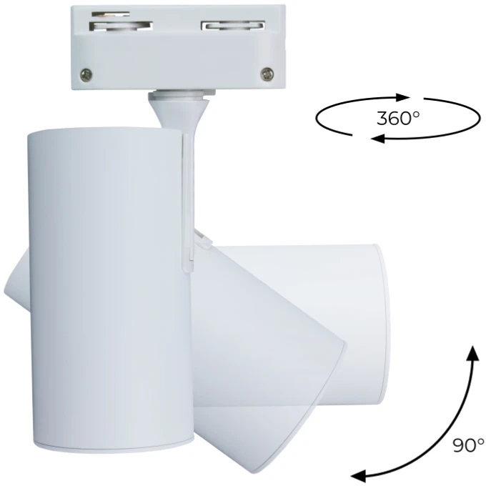 Pakabinamas šviestuvas Šviestuvas lubų DPM X-Line STR-3XGU10-W, GU10, 3 x 60 W