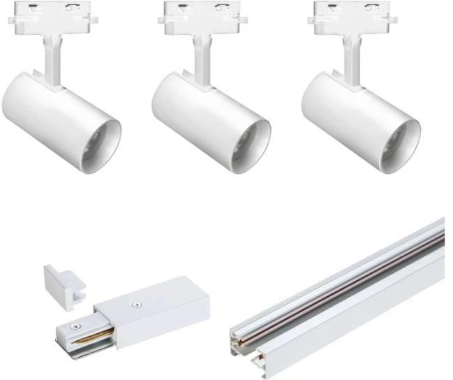 Pakabinamas šviestuvas Šviestuvas lubų DPM X-Line STR-3XGU10-W, GU10, 3 x 60 W