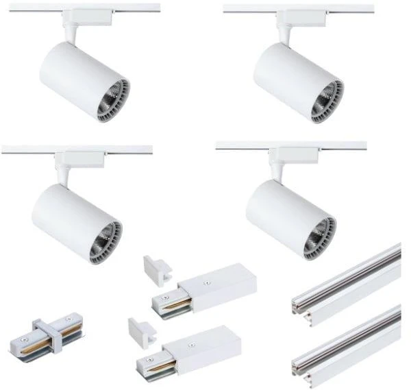 Lubinis šviestuvas Šviestuvų bėginė sistema DPM X-LINE, 4x 15 W, LED