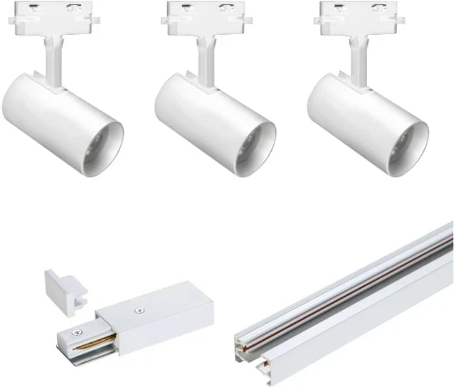Pakabinamas šviestuvas Šviestuvas lubų DPM X-Line STR-3XGU10-W, GU10, 3 x 60 W